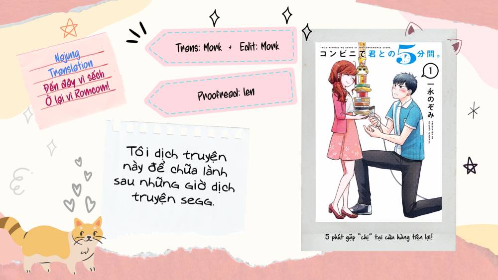 5 Phút Gặp "Chị" Tại Cửa Hàng Tiện Lợi. Chapter 18 - Trang 14