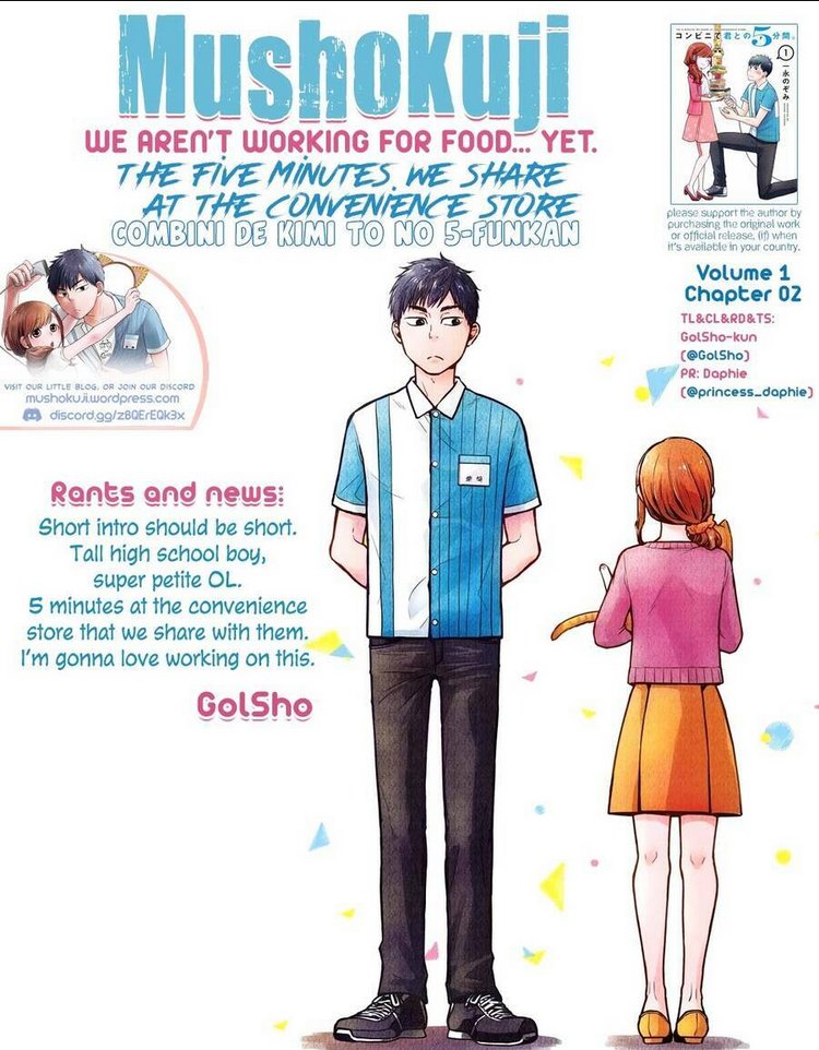 5 Phút Gặp "Chị" Tại Cửa Hàng Tiện Lợi. Chapter 2 - Trang 11
