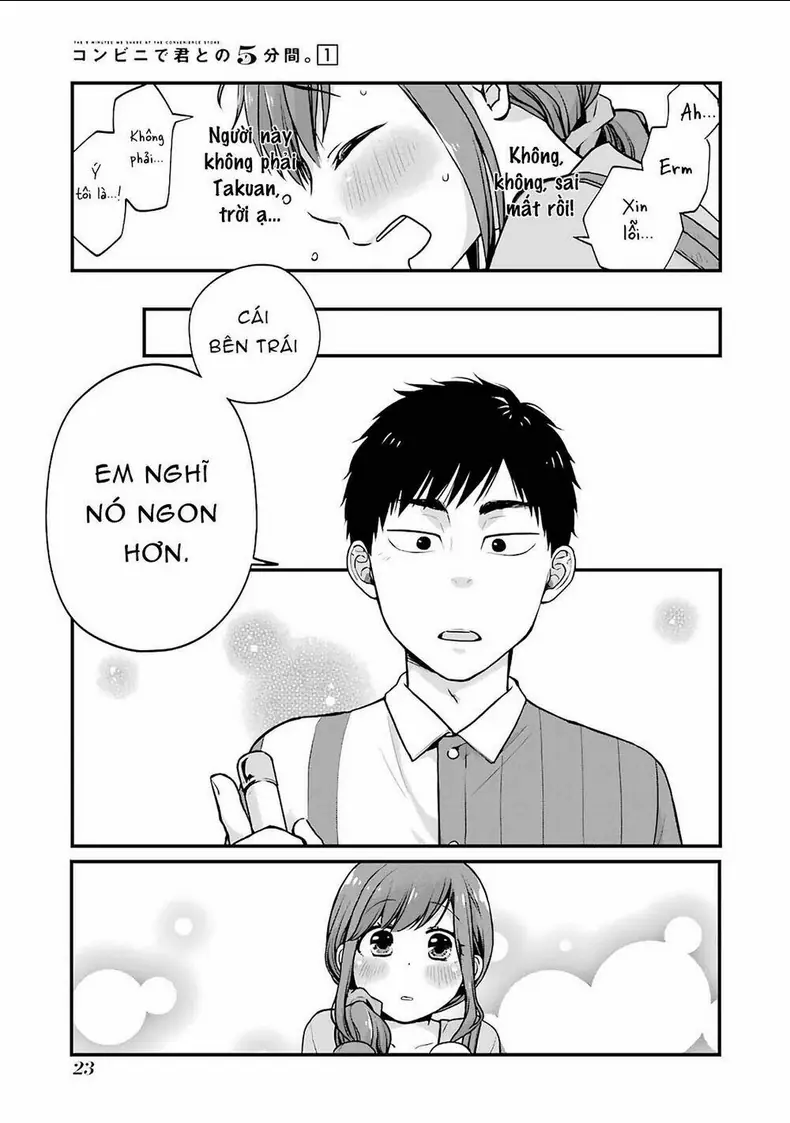 5 Phút Gặp "Chị" Tại Cửa Hàng Tiện Lợi. Chapter 3 - Trang 8