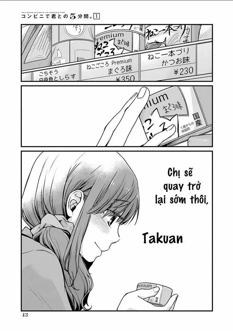 5 Phút Gặp "Chị" Tại Cửa Hàng Tiện Lợi. Chapter 5 - Trang 10