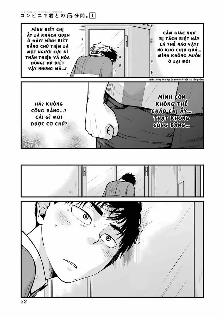 5 Phút Gặp "Chị" Tại Cửa Hàng Tiện Lợi. Chapter 6 - Trang 10