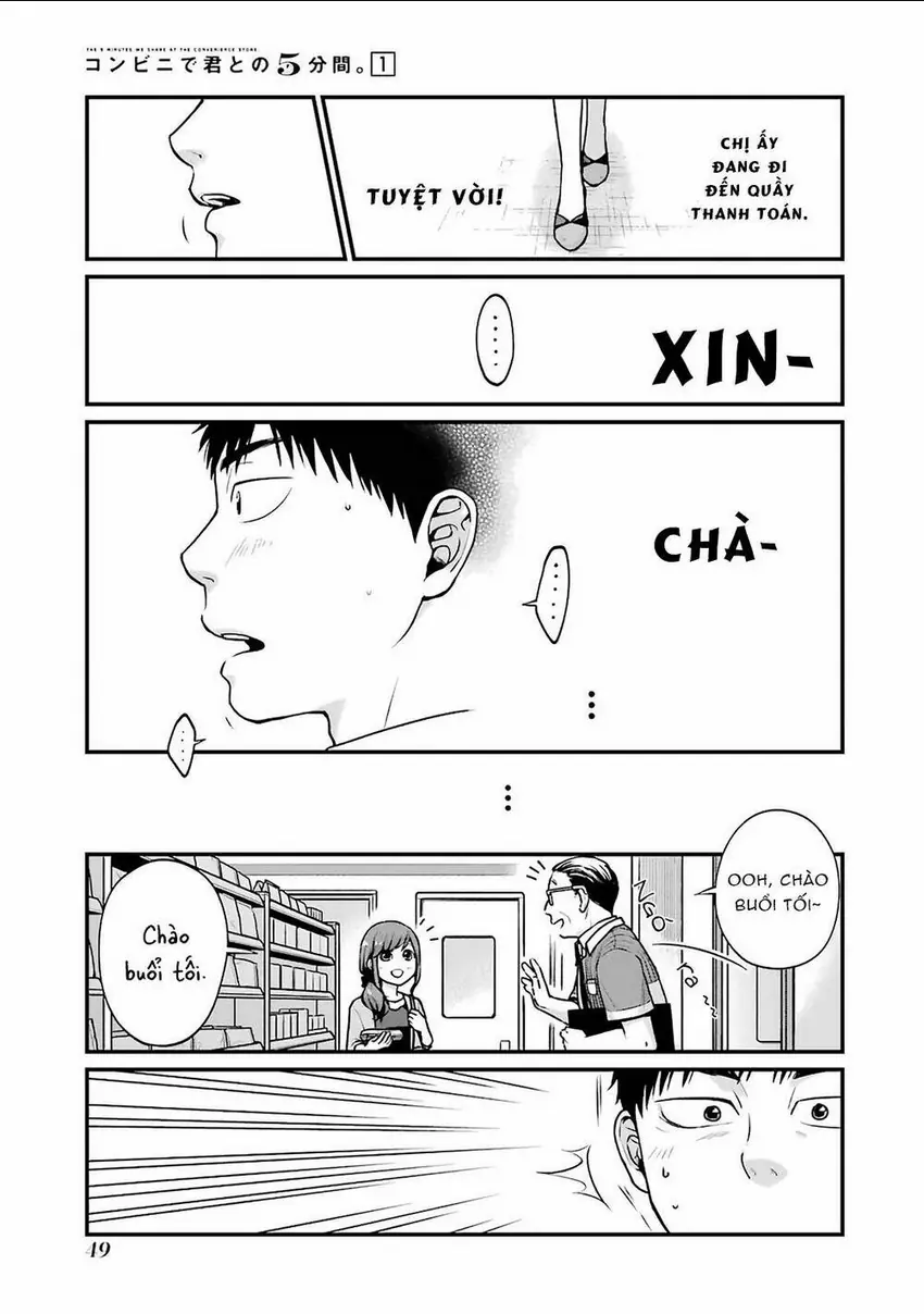5 Phút Gặp "Chị" Tại Cửa Hàng Tiện Lợi. Chapter 6 - Trang 6