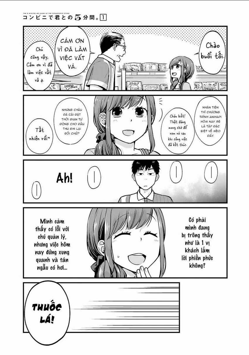5 Phút Gặp "Chị" Tại Cửa Hàng Tiện Lợi. Chapter 7 - Trang 6