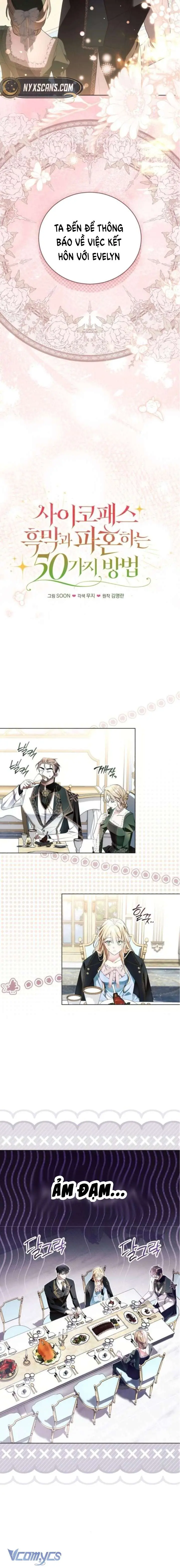 50 Cách Để Hủy Hôn Với Phản Diện Tâm Thần Chapter 8 - Trang 13
