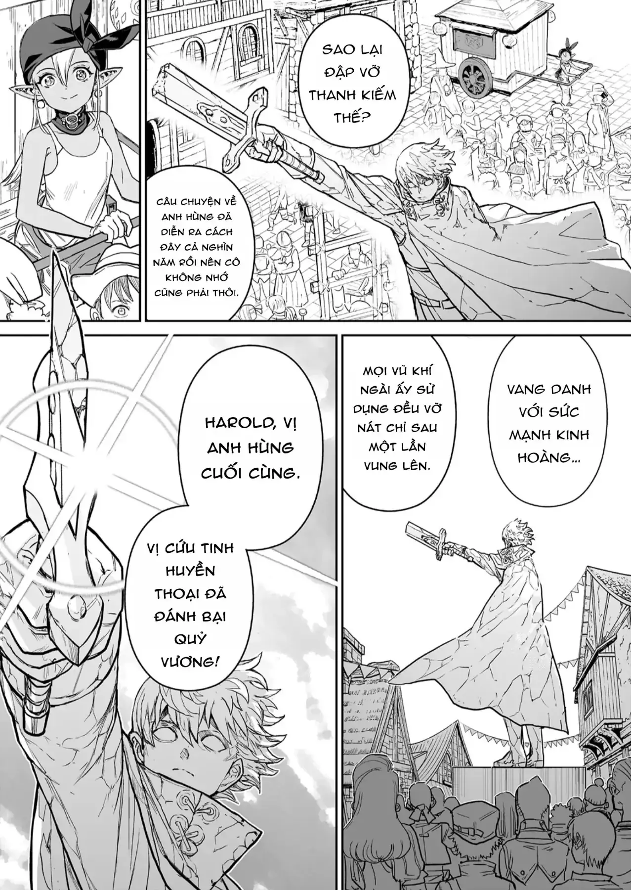 Abandoned ~Tsuyosugite Buki Ga Kowareru Yuusha To Buki Shokunin No Elf~ Chapter 1 - Trang 13