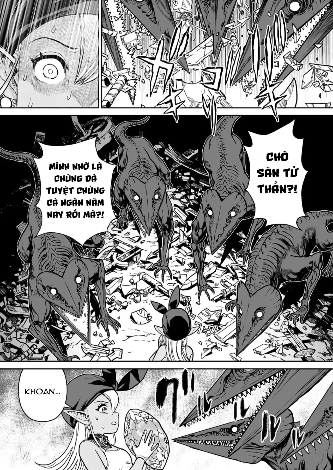 Abandoned ~Tsuyosugite Buki Ga Kowareru Yuusha To Buki Shokunin No Elf~ Chapter 1 - Trang 26