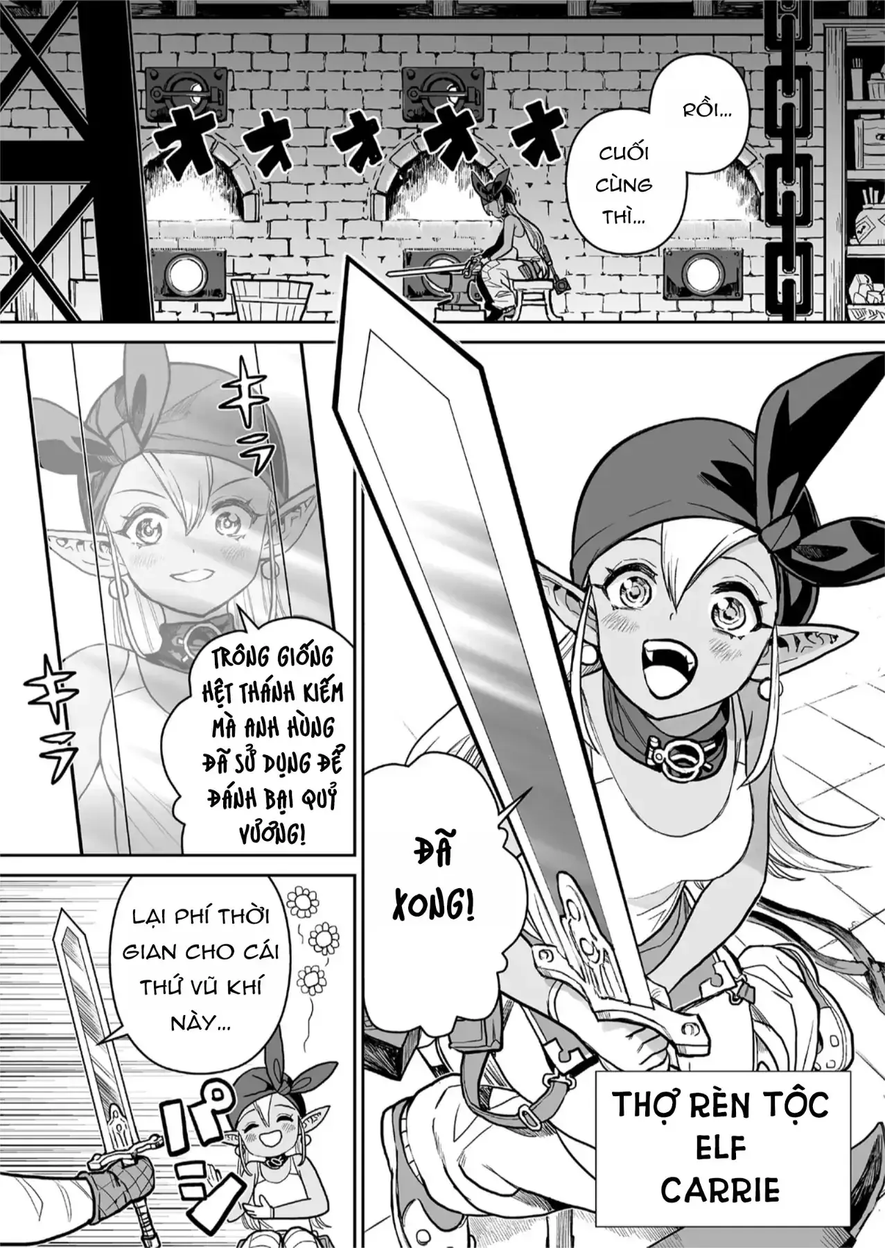 Abandoned ~Tsuyosugite Buki Ga Kowareru Yuusha To Buki Shokunin No Elf~ Chapter 1 - Trang 4