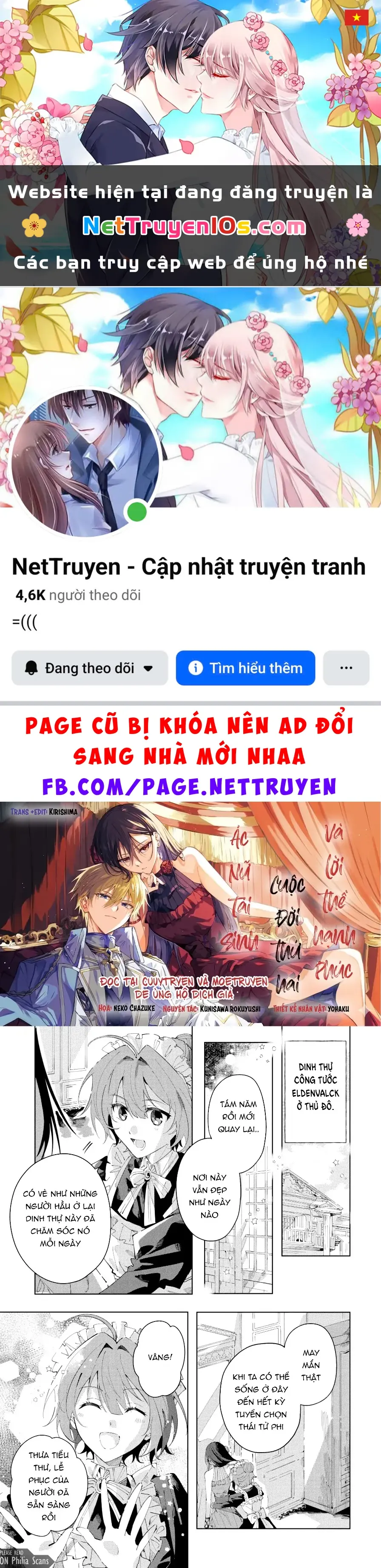 Ác Nữ Tái Sinh, Cuộc Sống Thứ Hai Và Lời Thề Hạnh Phúc Chapter 3 - Trang 2