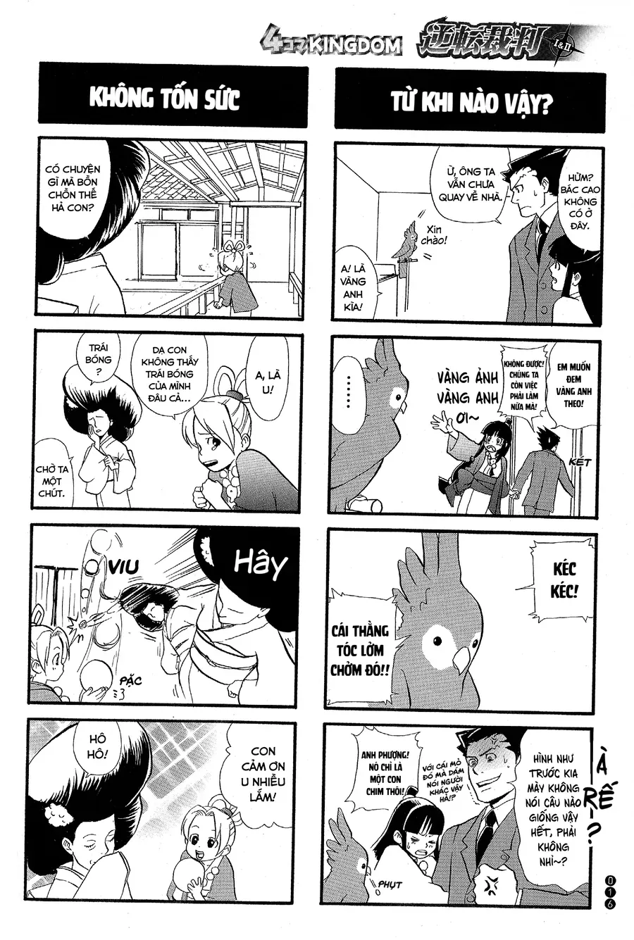 Ace Attorney 1&2 4Koma Kingdom Chapter 2 - Trang 7