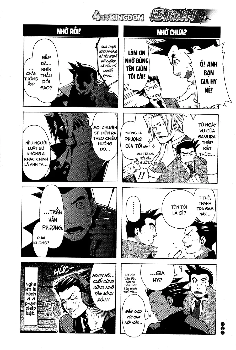 Ace Attorney 1&2 4Koma Kingdom Chapter 3 - Trang 5