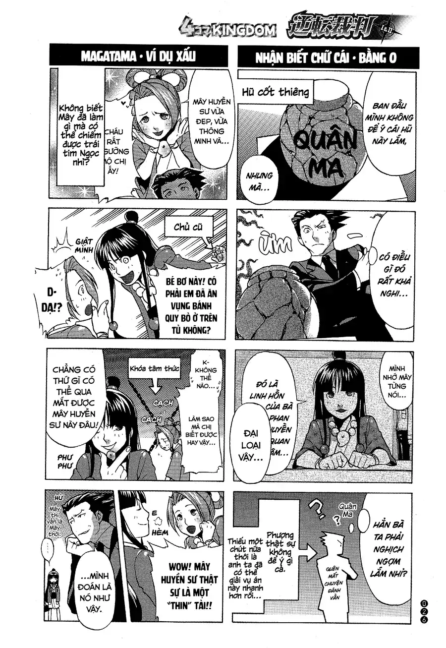 Ace Attorney 1&2 4Koma Kingdom Chapter 3 - Trang 7