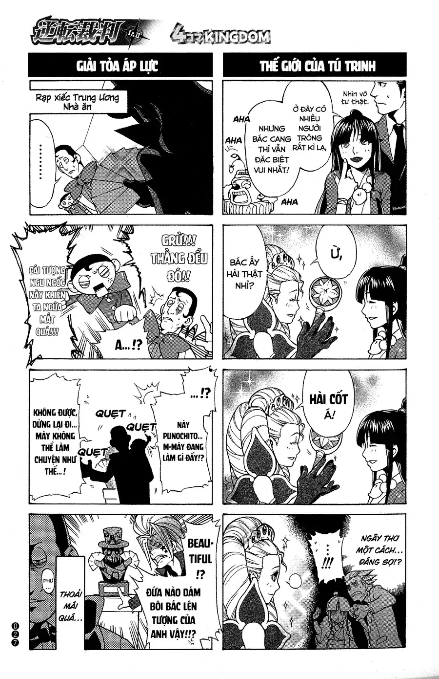Ace Attorney 1&2 4Koma Kingdom Chapter 3 - Trang 8