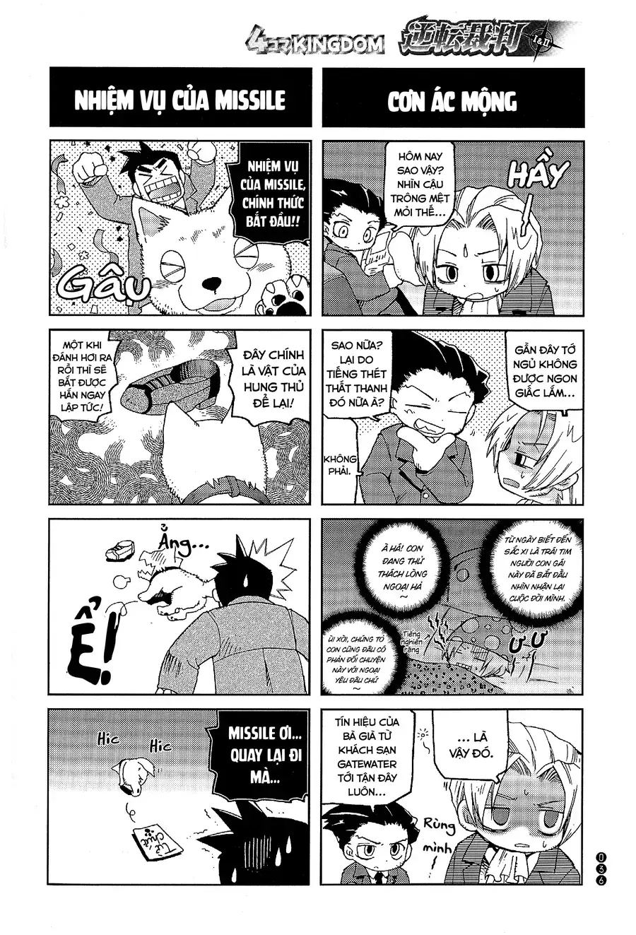 Ace Attorney 1&2 4Koma Kingdom Chapter 4 - Trang 9