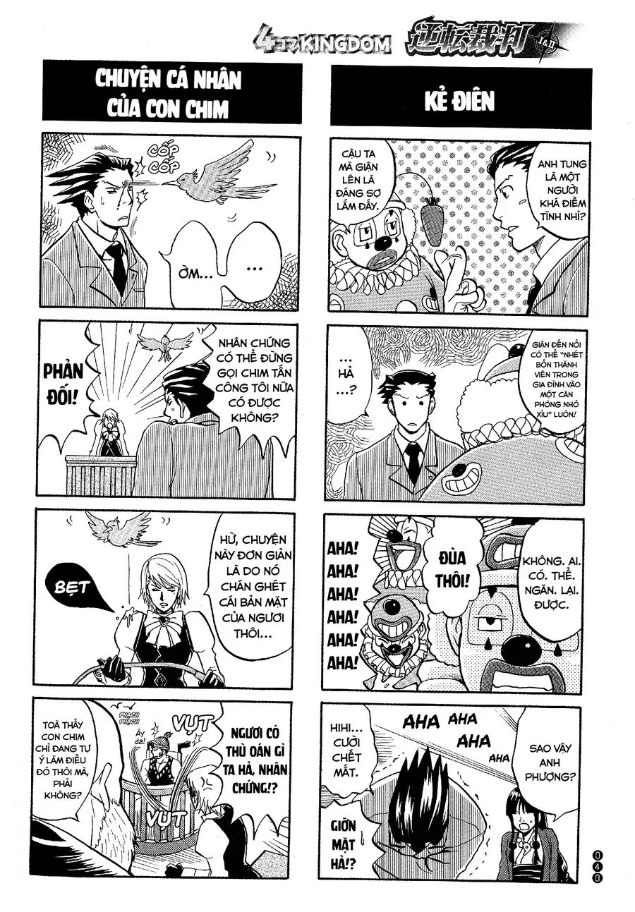 Ace Attorney 1&2 4Koma Kingdom Chapter 5 - Trang 3
