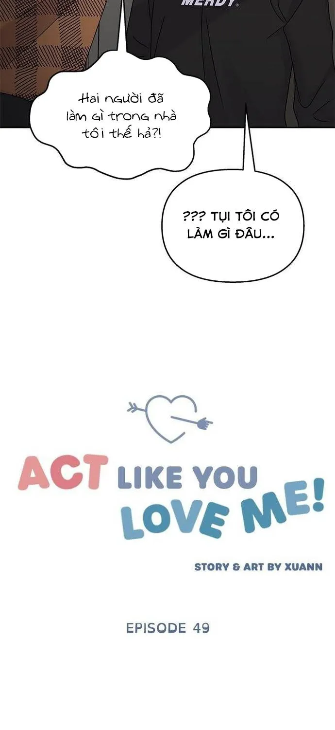 Act Like You Love Me Chapter 49 - Trang 29