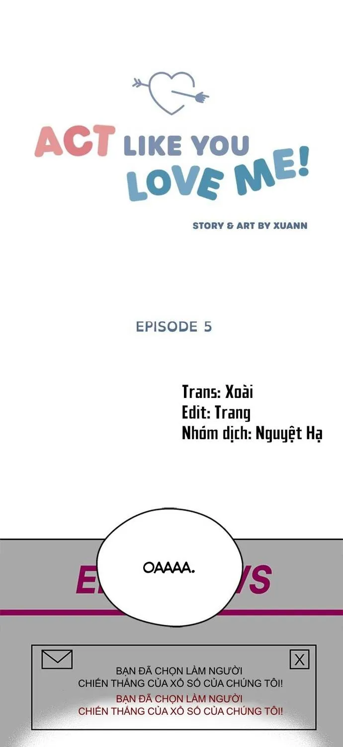 Act Like You Love Me Chapter 5 - Trang 2