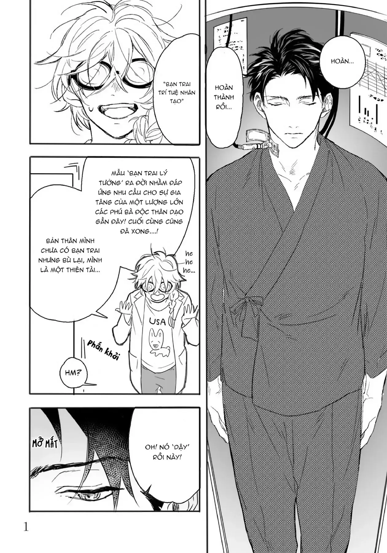 Ai Kareshi To Mo Onna Hakase Chapter 1 - Trang 3