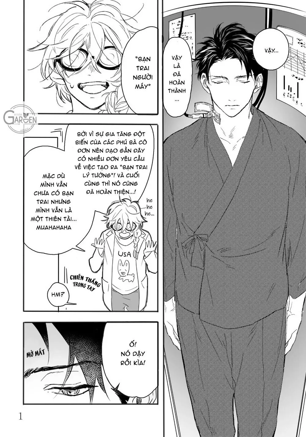 Ai Kareshi To Moon'na Hakase Chapter 1 - Trang 4