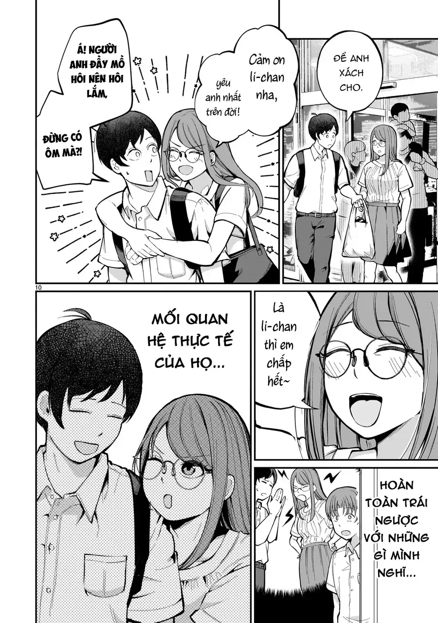 Aishisugiru Niizuma Chapter 9 - Trang 12