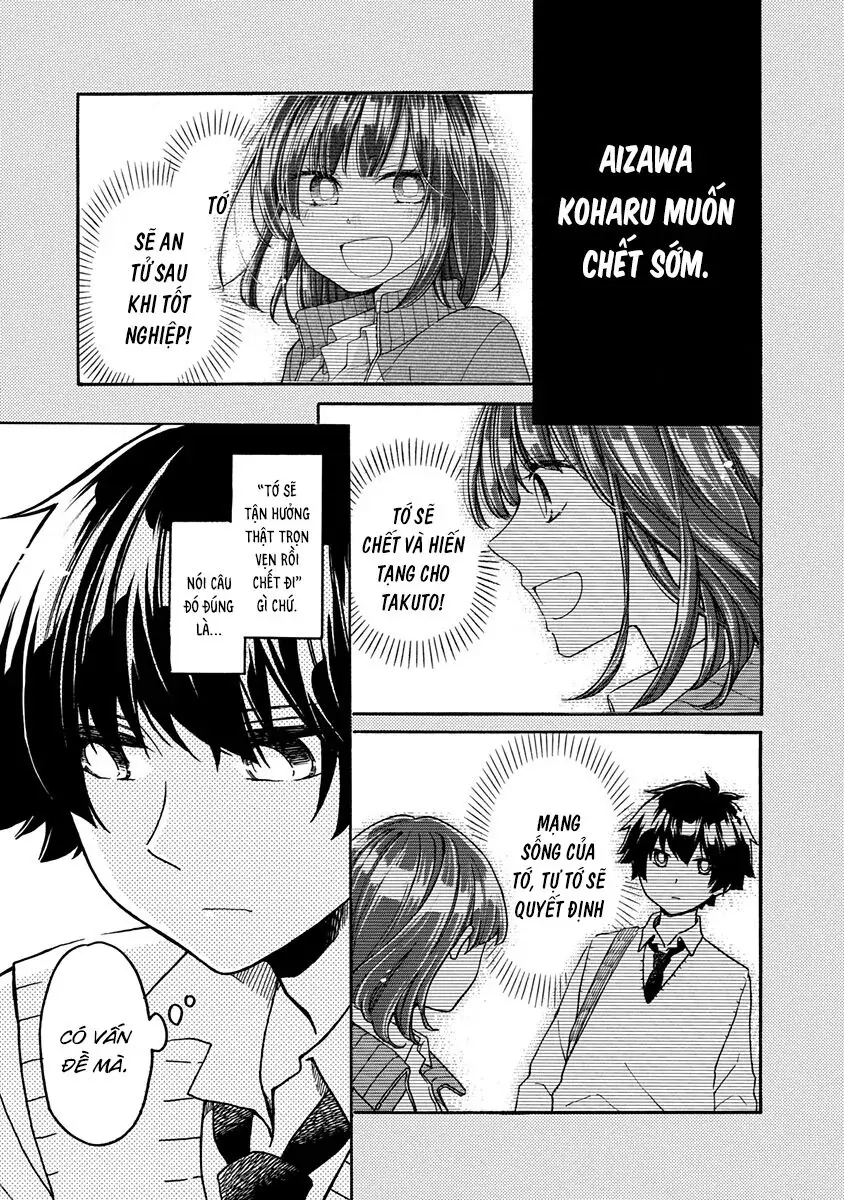 Aizawa Koharu Muốn Chết Sớm Chapter 3 - Trang 7