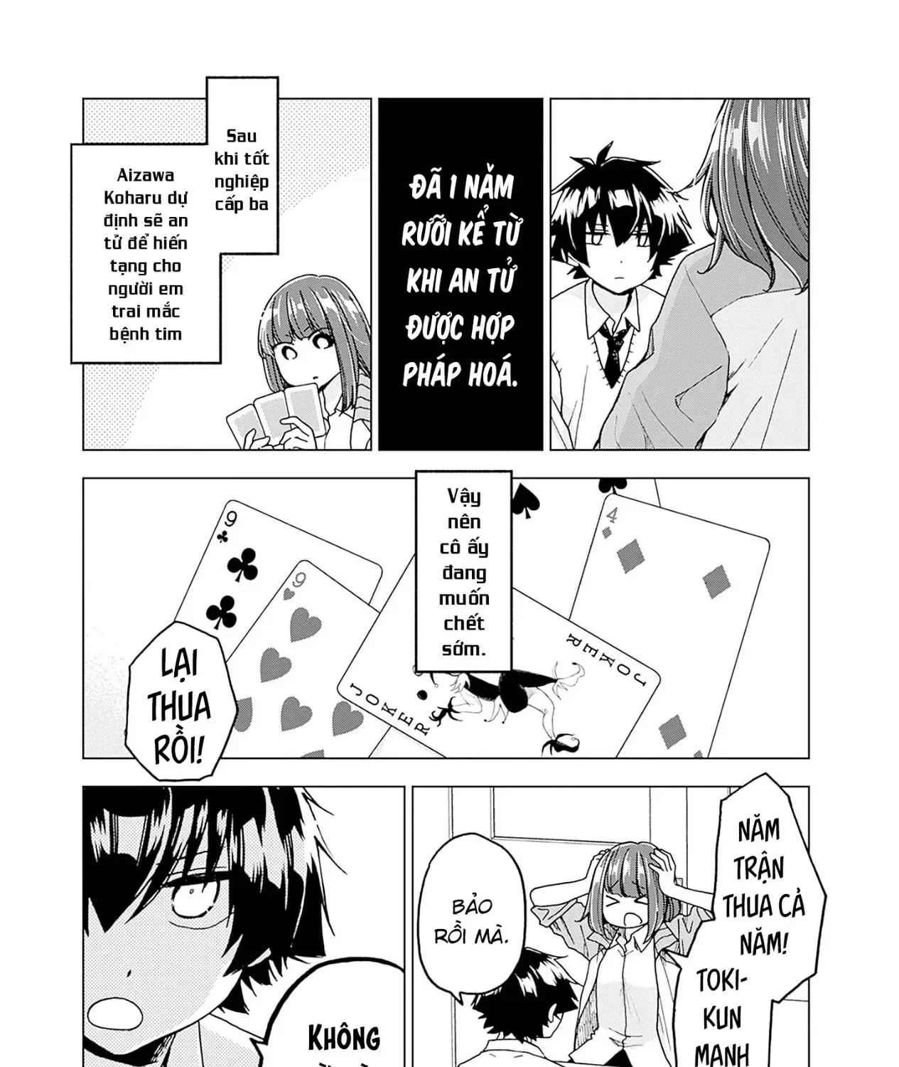 Aizawa Koharu Muốn Chết Sớm Chapter 8.5 - Trang 8