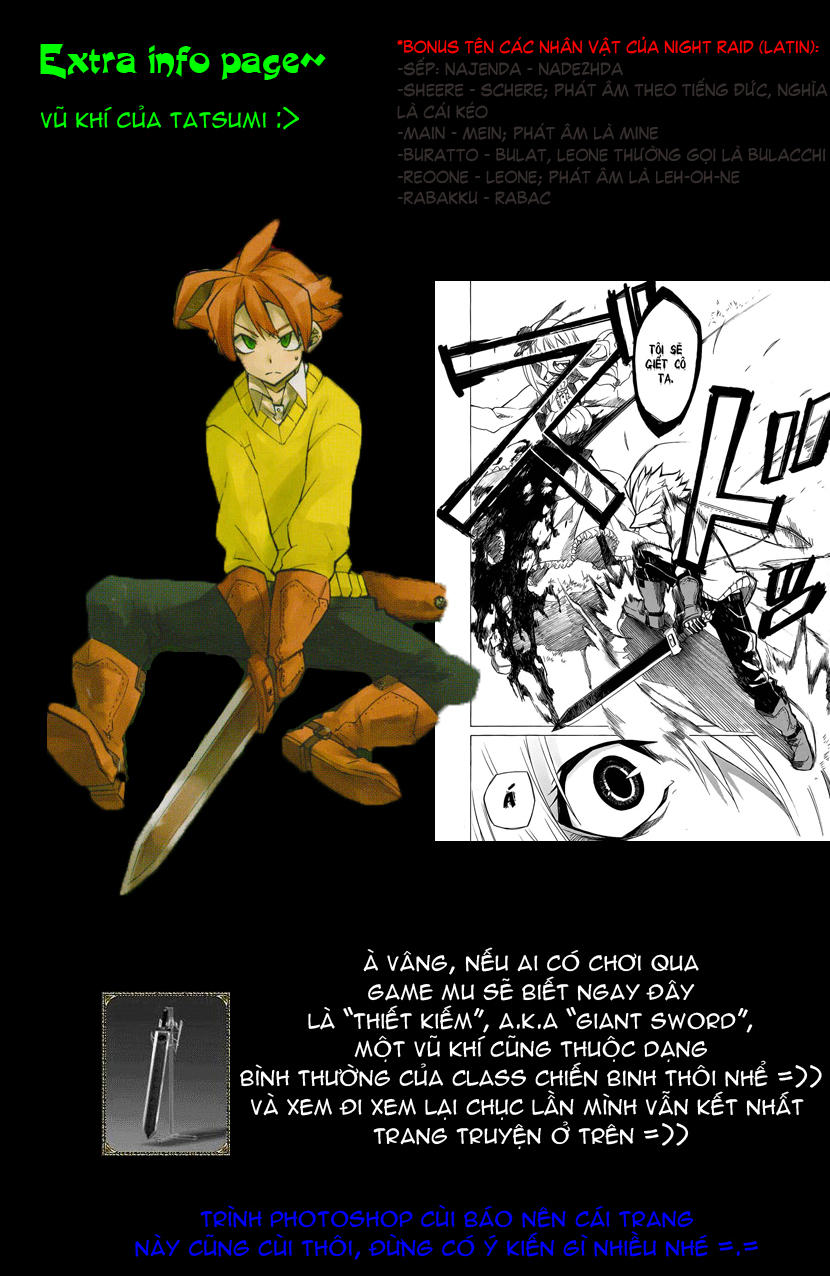 Akame Ga Kiru Chapter 2 - Trang 3