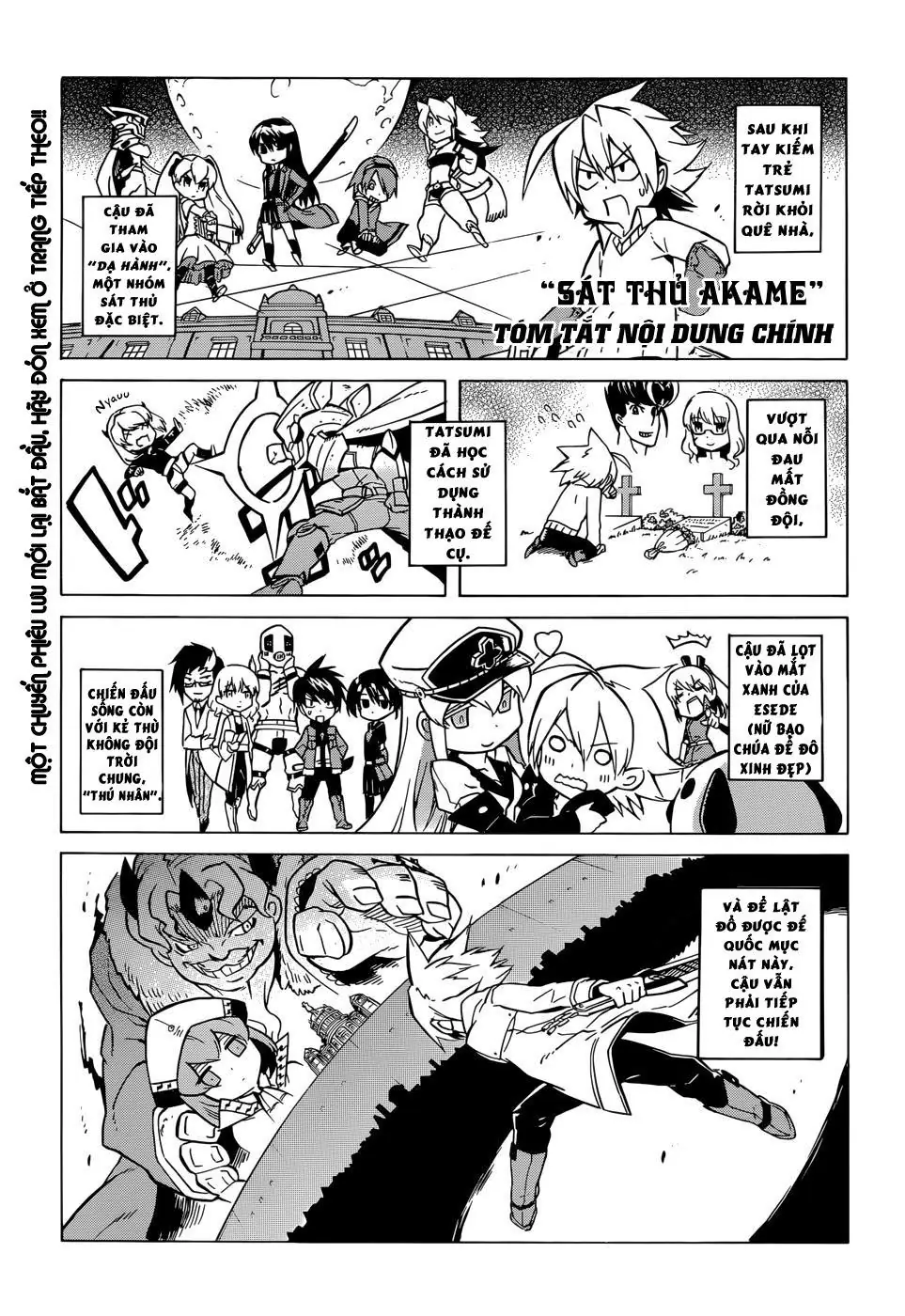 Akame Ga Kiru Chapter 28 - Trang 3