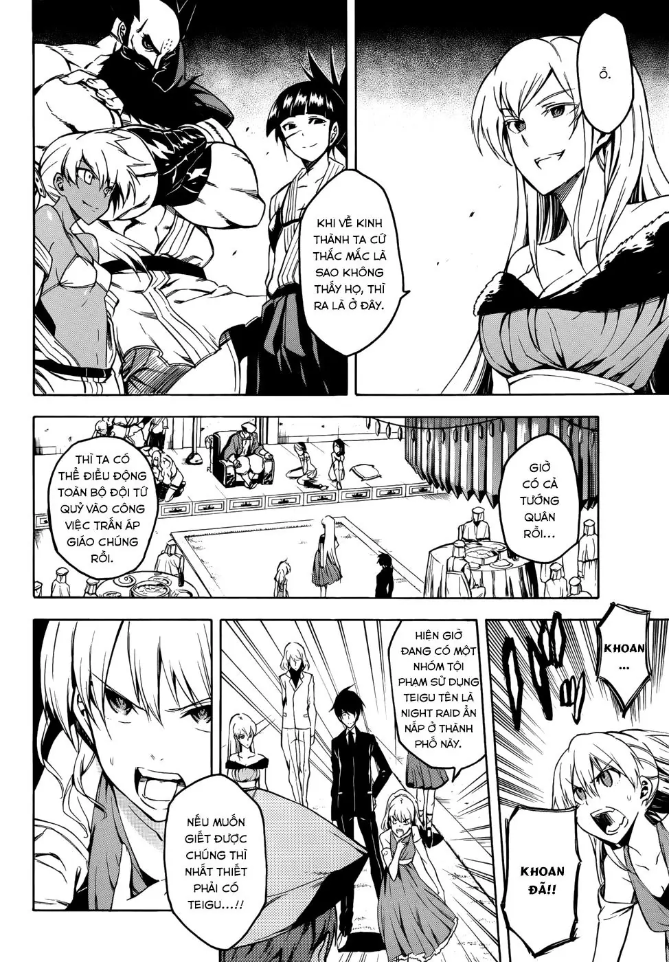 Akame Ga Kiru Chapter 34 - Trang 10