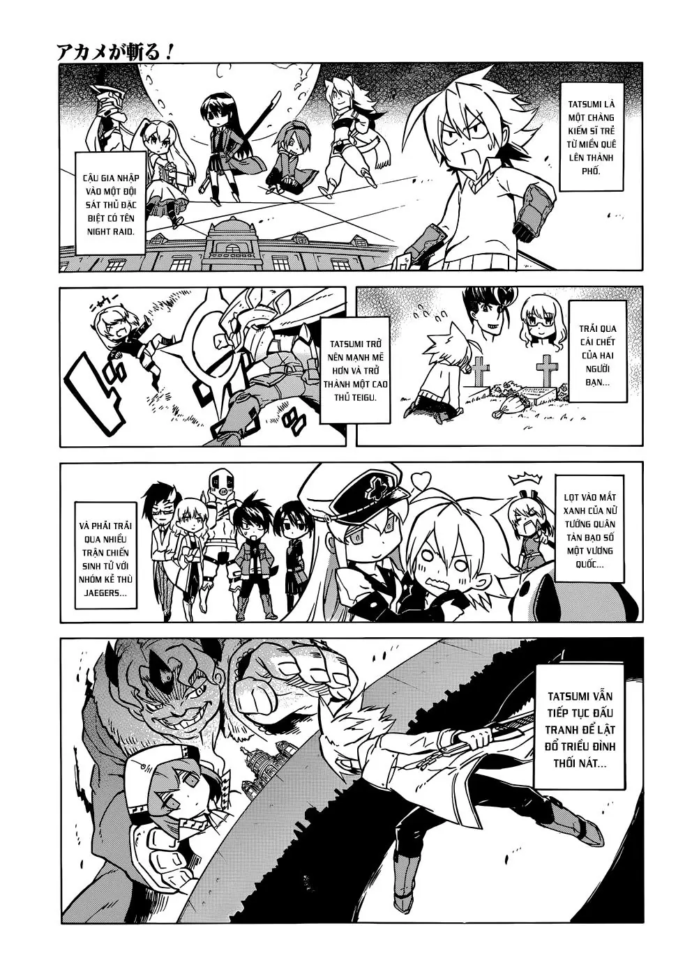 Akame Ga Kiru Chapter 42 - Trang 3