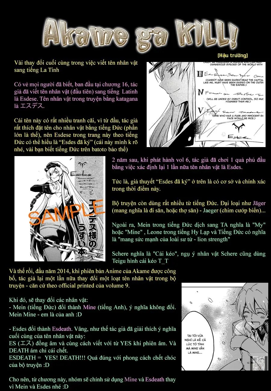 Akame Ga Kiru Chapter 45 - Trang 48
