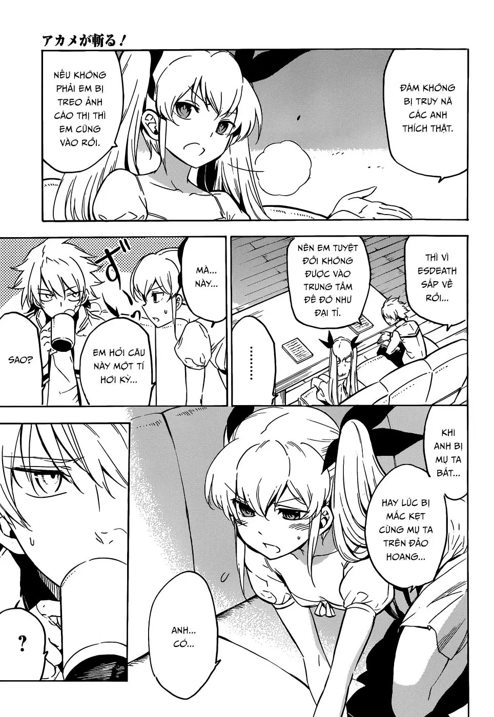 Akame Ga Kiru Chapter 50 - Trang 10