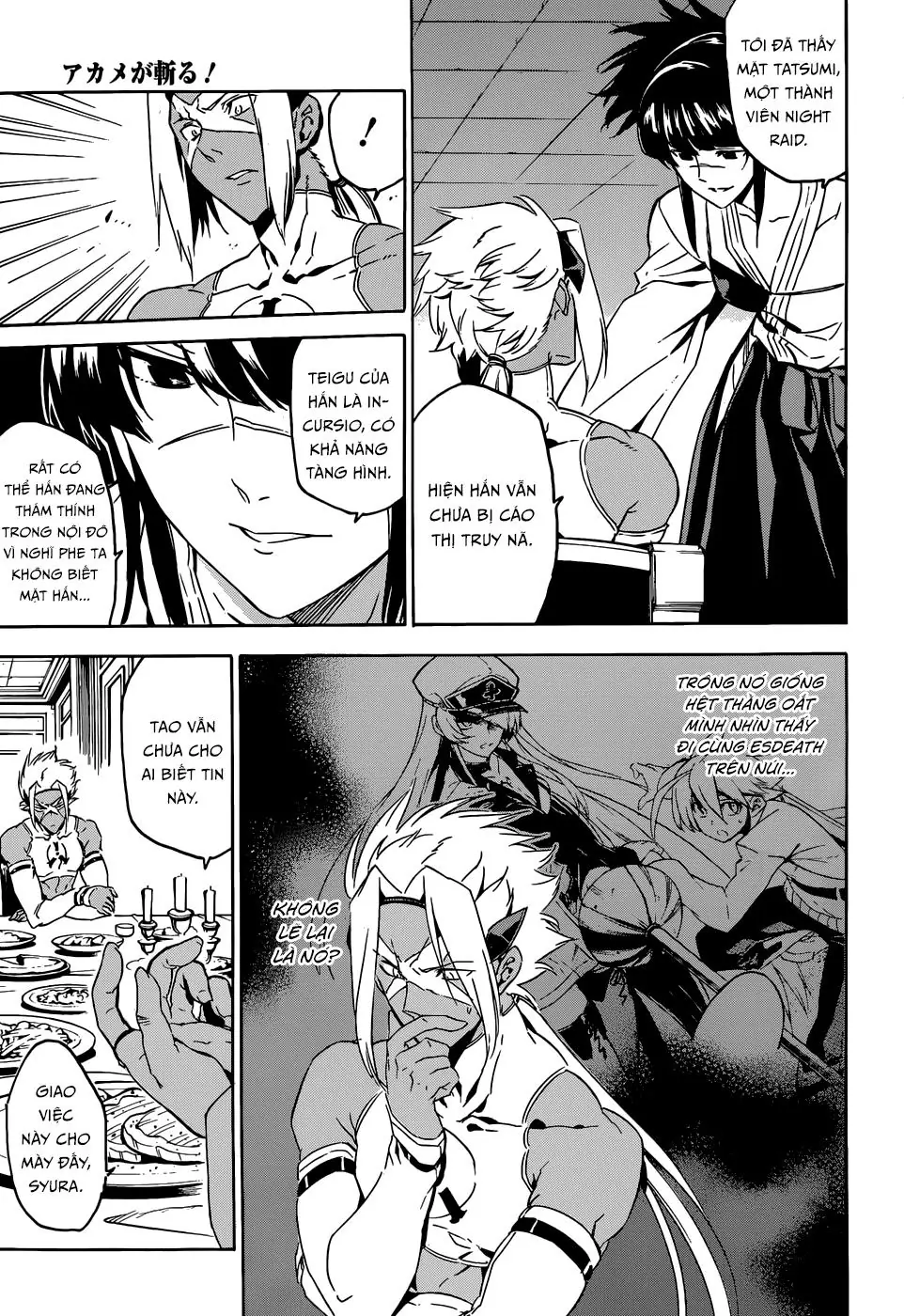 Akame Ga Kiru Chapter 50 - Trang 20