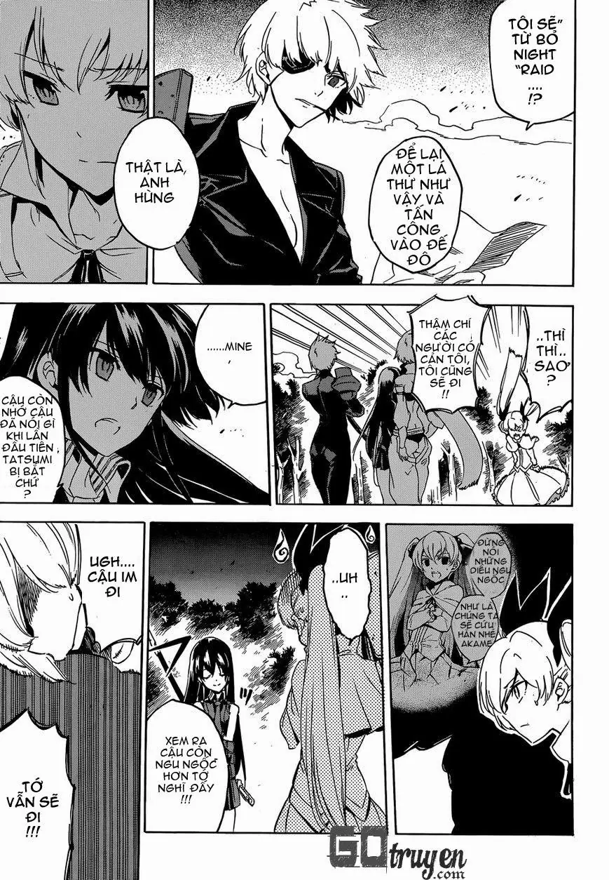 Akame Ga Kiru Chapter 53 - Trang 13