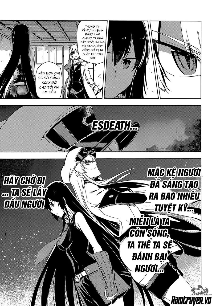 Akame Ga Kiru Chapter 68 - Trang 15