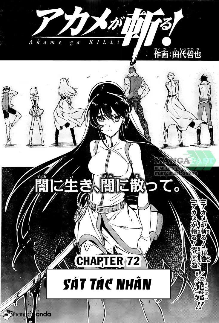 Akame Ga Kiru Chapter 72 - Trang 6