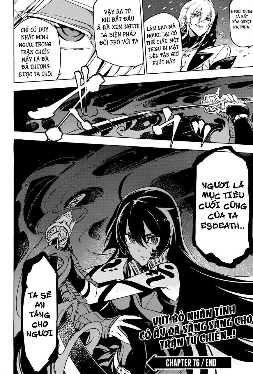 Akame Ga Kiru Chapter 76.5 - Trang 18