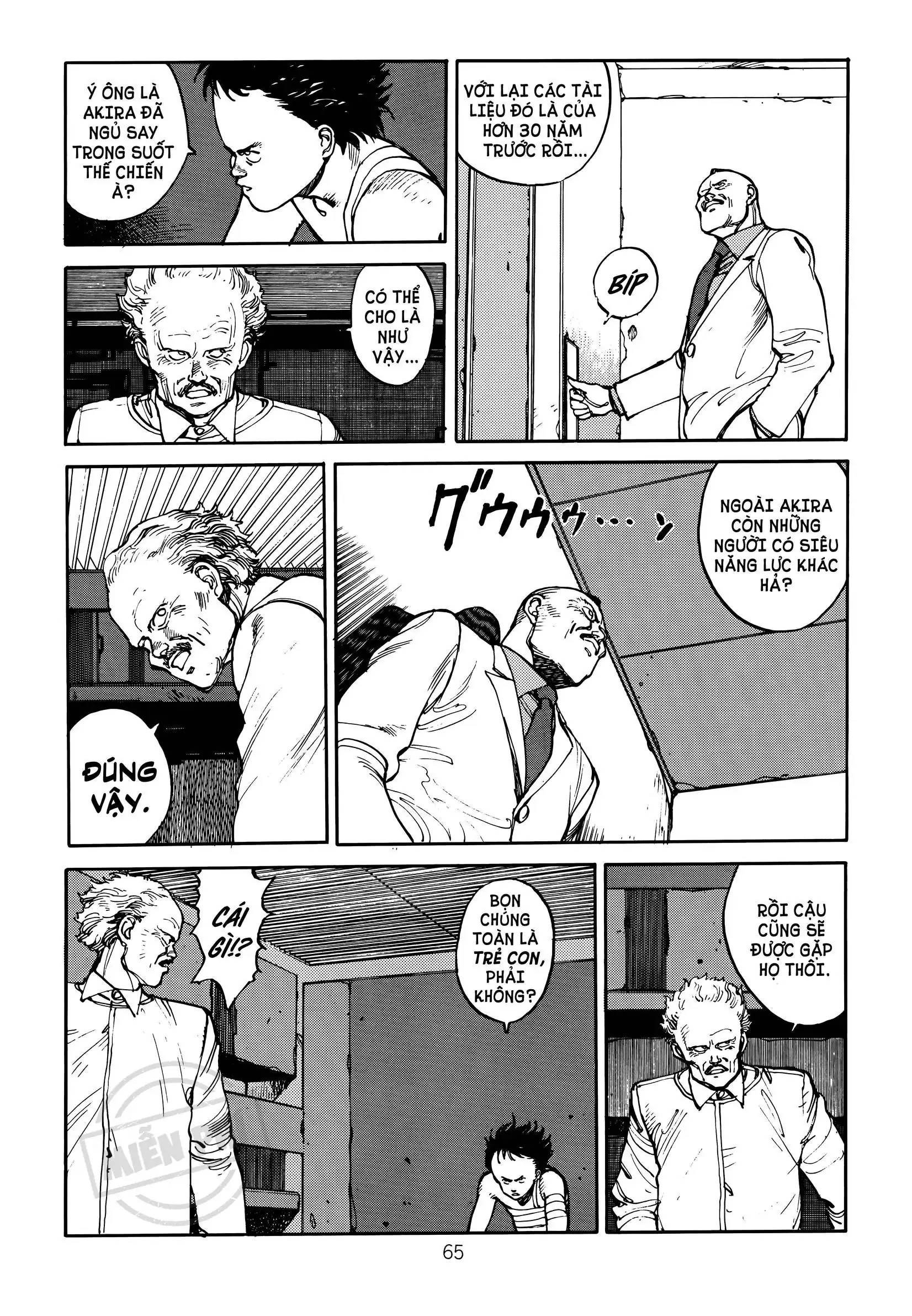 Akira Chapter 8 - Trang 3