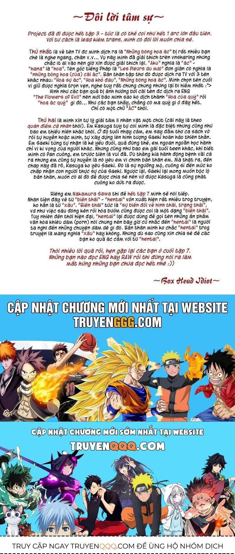 Aku No Hana – Những Bông Hoa Ác Chapter 17 - Trang 34