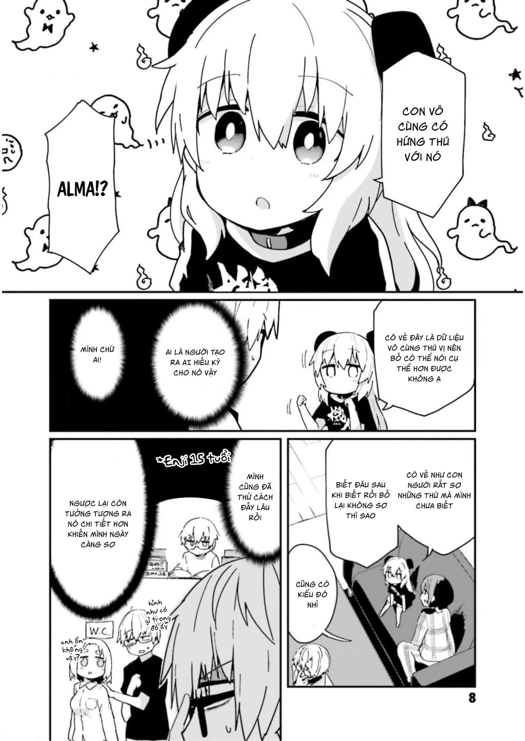 Alma-Chan Wa Kazoku Ni Naritai Chapter 10 - Trang 8