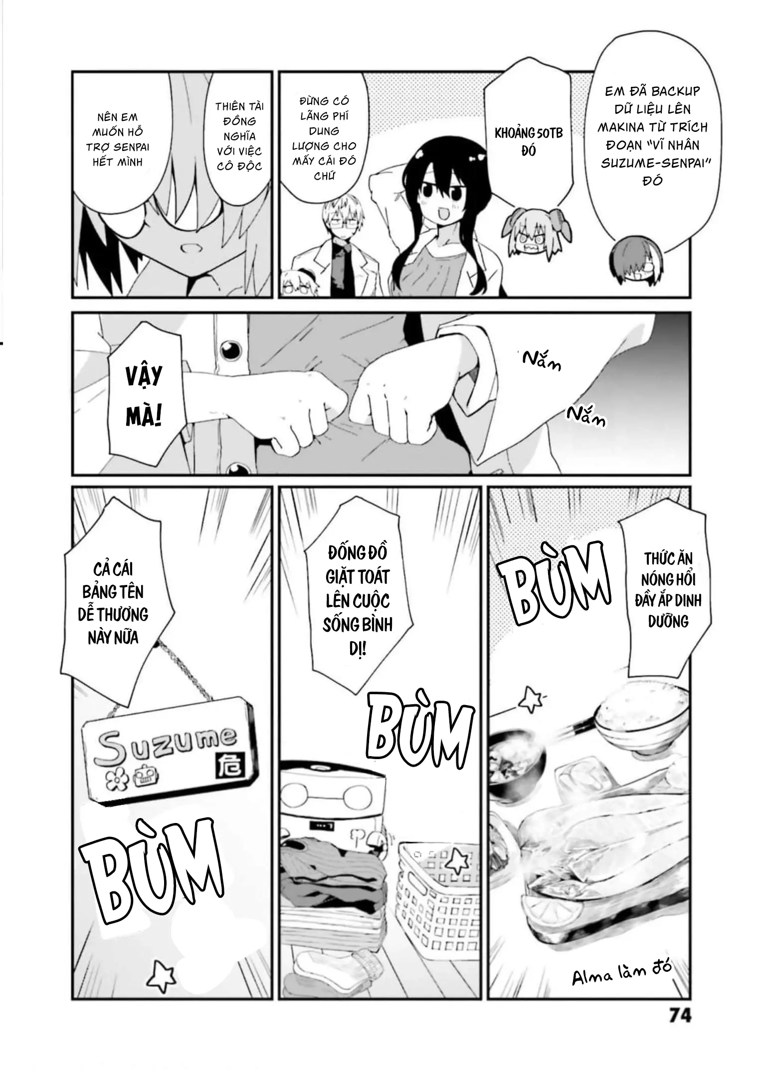 Alma-Chan Wa Kazoku Ni Naritai Chapter 14 - Trang 8