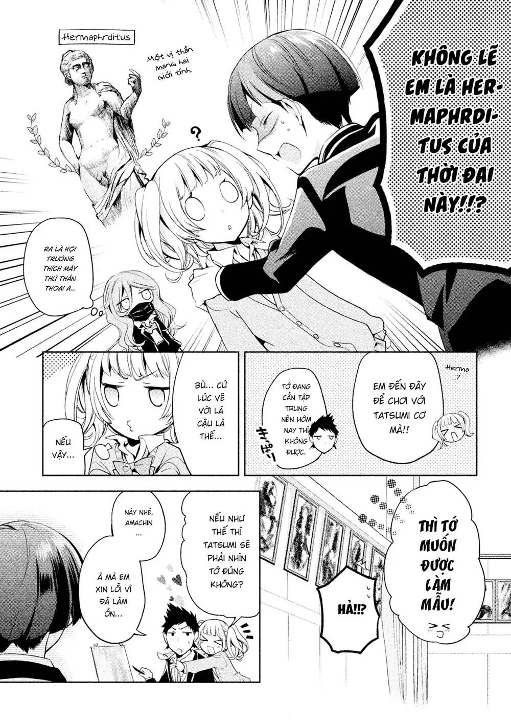 Amachin Wa Jishou Chapter 6 - Trang 8