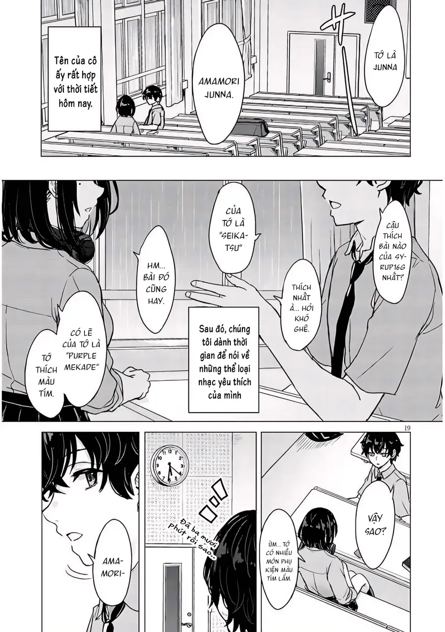 Amamori Junna Wa Shitsudo Ga Takai Chapter 1 - Trang 20