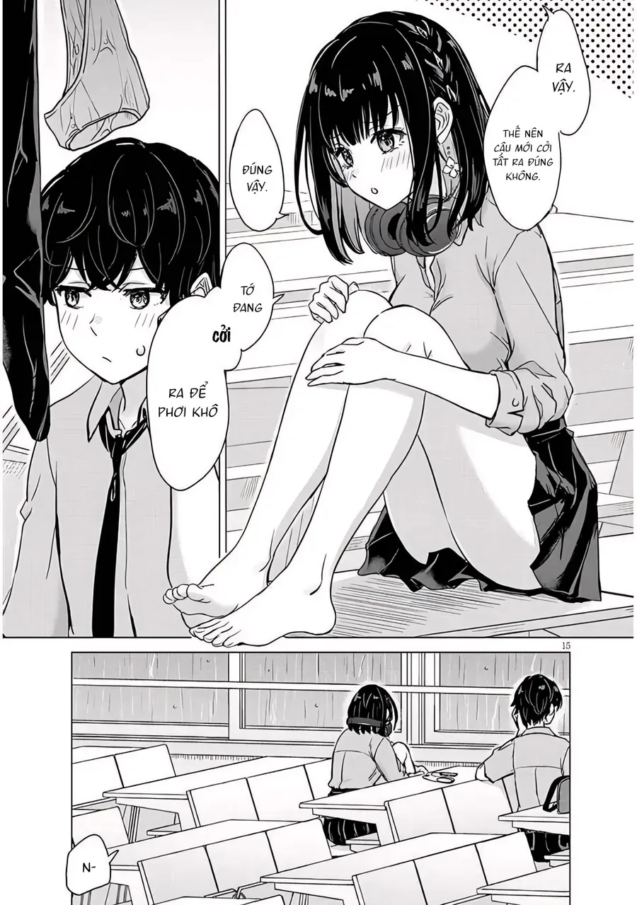 Amamori Junna Wa Shitsudo Ga Takai Chapter 2 - Trang 17