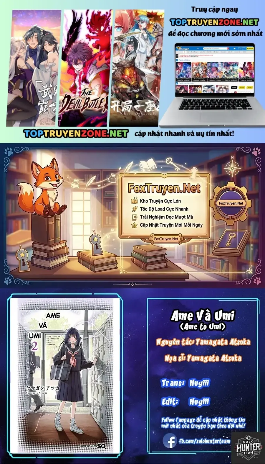 Ame To Umi Chapter 18 - Trang 3