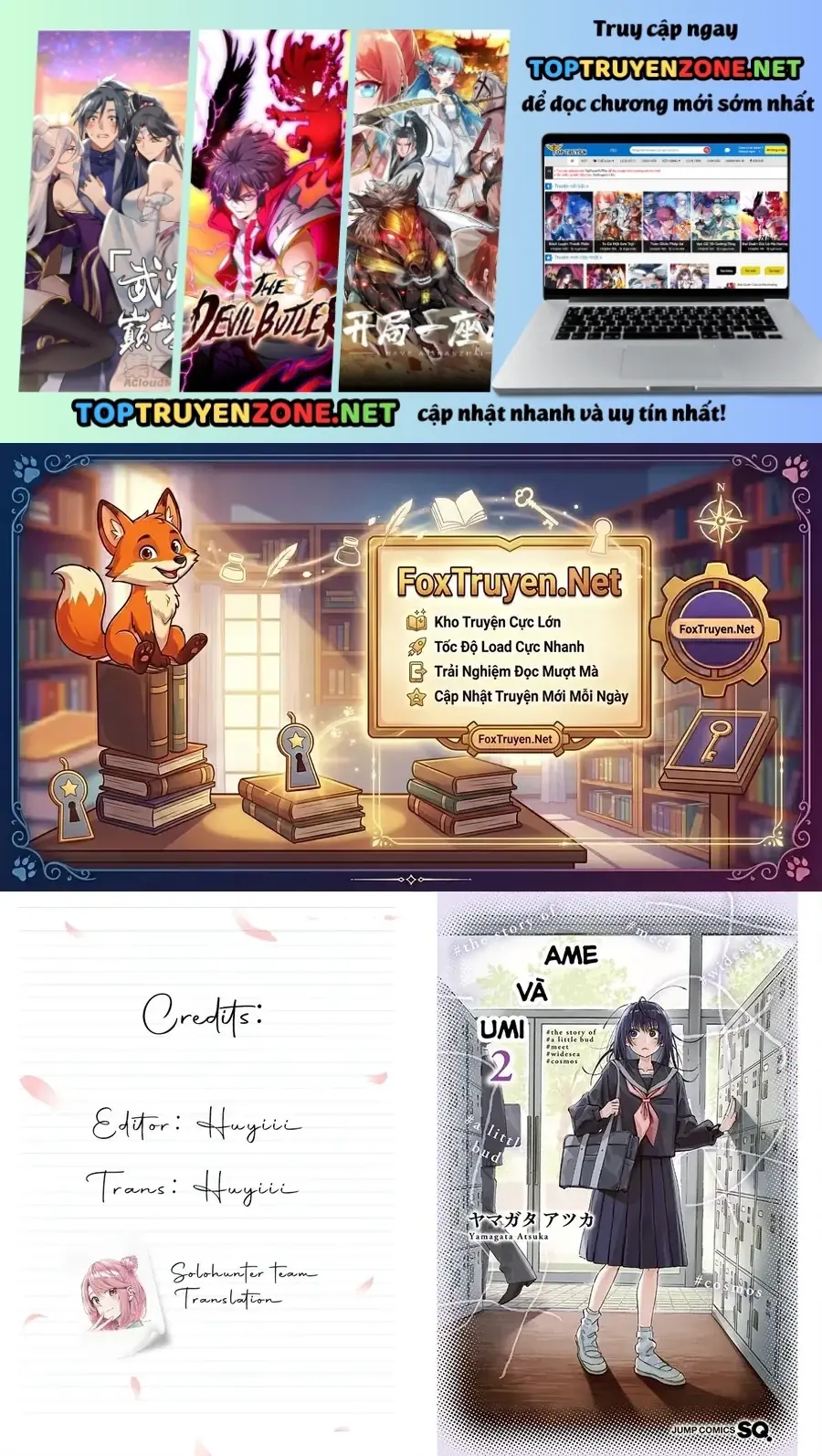 Ame To Umi Chapter 22 - Trang 3