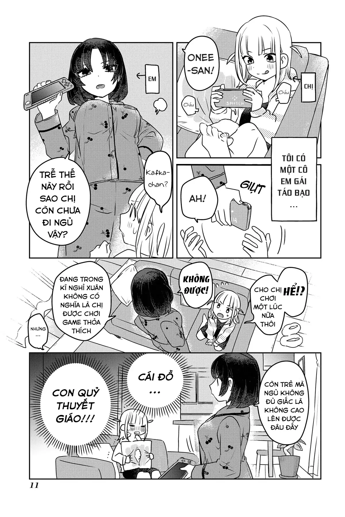 Ane Ni Naritai Ane Vs Yuri Ni Naritai Imouto Chapter 2 - Trang 1