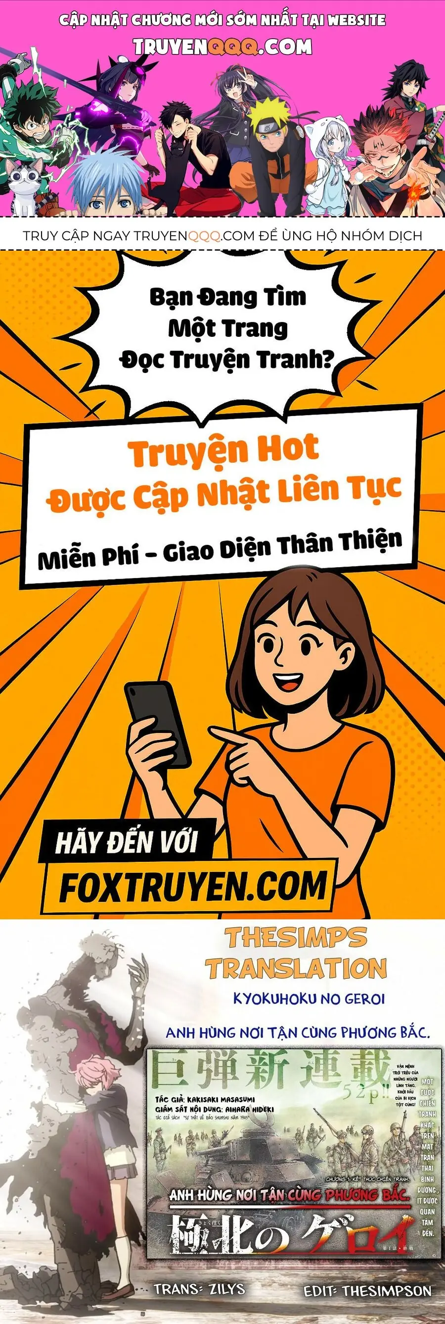 Anh Hùng Nơi Tận Cùng Phương Bắc. Chapter 5 - Trang 2