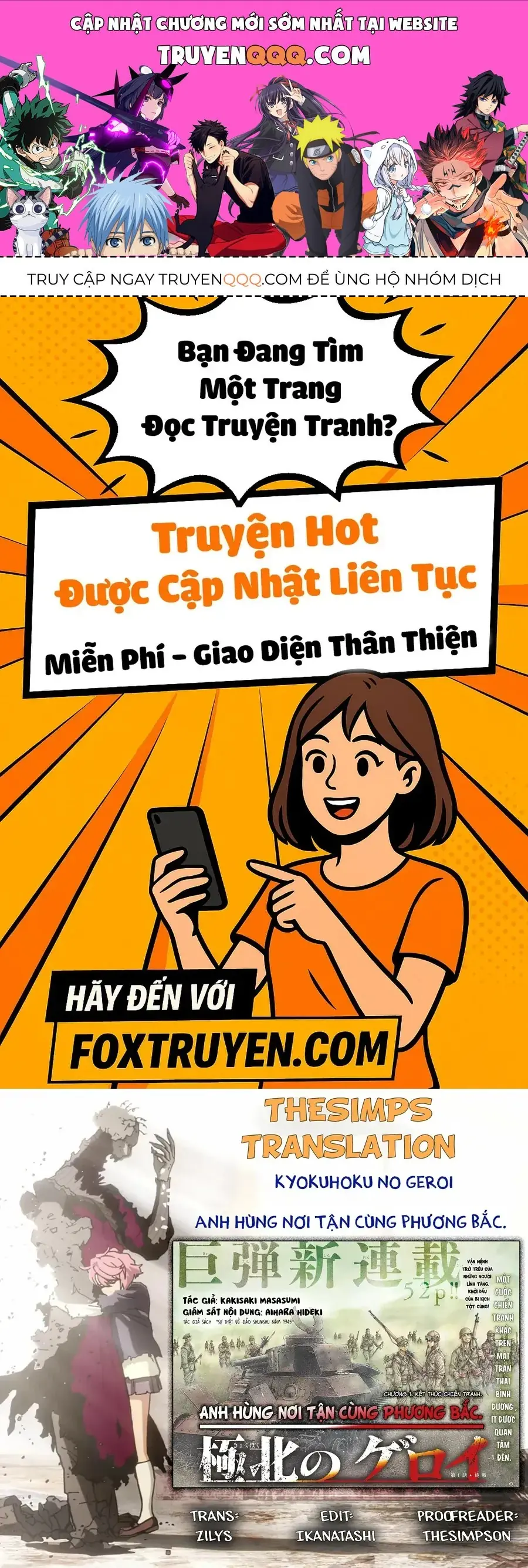 Anh Hùng Nơi Tận Cùng Phương Bắc. Chapter 7 - Trang 2