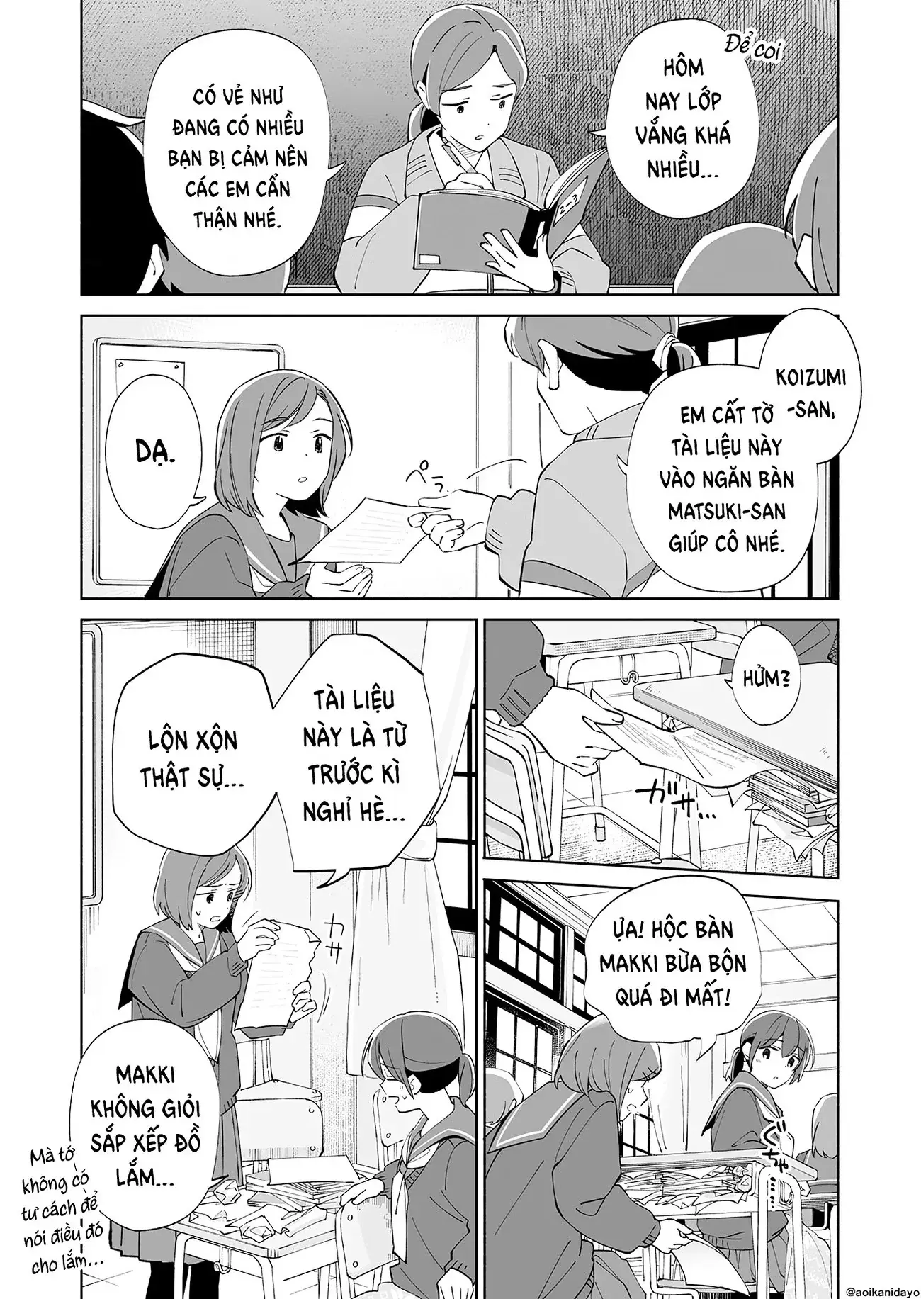 Ano Koro No Aoi Hoshi Chapter 22 - Trang 36