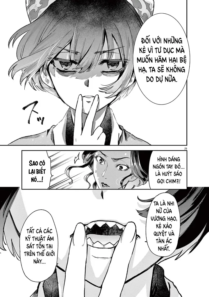 Ansatsu Koukyuu: Ansatsu Nyokan Karin Wa Yuttari Ikitai Chapter 2 - Trang 31